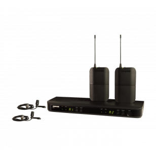 SHURE BLX188/CVL 帶有兩個CVL領夾話筒的無線雙重演示者係統