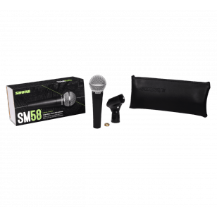 SHURE SM58 傳奇人聲話筒- 堪稱業內標準