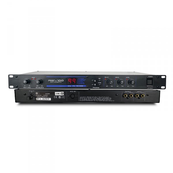 REV100混響器專業舞台演出人聲處理器進口DSP數字效果器KTV