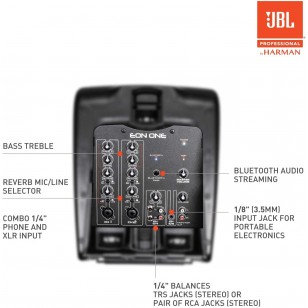JBL Professional All-in-1 Rechargeable Personal PA System with Bluetooth (EON ONE Compact) 喇叭