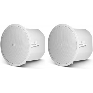 JBL CONTROL Two-Way Coaxial Ceiling Loudspeaker (sold as pair) 白色喇叭