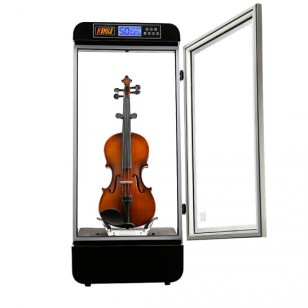 樂器防潮箱提琴乾燥箱加濕器恆濕保養櫃除濕箱小提琴盒中提琴盒暖光燈60L