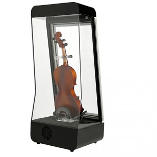 樂器防潮箱提琴乾燥箱加濕器恆濕保養櫃除濕箱小提琴盒中提琴盒暖光燈60L