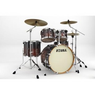 Acoustic Drum Set Bundle #1 - TAMA Silverstar Drum Set w/ Hardware, PAISTE Cymbal Set, TAMA Throne & ZILDJIAN Sticks
