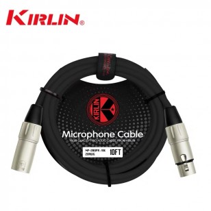 KIRLIN科林麥克風線卡農線平衡電容卡儂公對母音頻話筒延長線30米