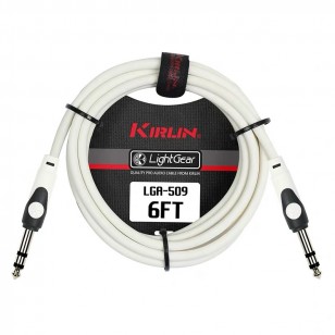 KIRLIN科林音頻轉接線6.35三芯轉6.35三芯公對公轉換線延長連接線