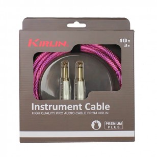 KIRLIN科林吉他線新扭花編織樂器連接線降噪線貝斯音響音頻鏈接線