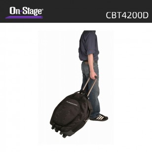 On-Stage豪華拉杆雙肩雙口袋帶輪子鼓 镲片包铙钹包 CBT4200D