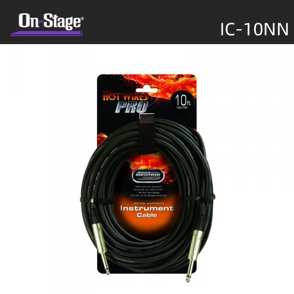 On Stage樂器連接線/吉他連接線 HW IC-10NN 3M