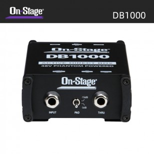 On-Stage 有源阻抗變換器 DI盒 DB1000