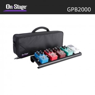 On-Stage 緊湊型吉他踏板盒/踏板便攜收納包/吉他配件包 GPB2000