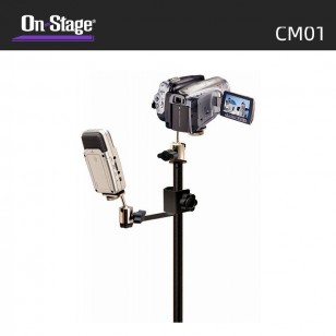 On-Stage通用攝影機/數字記錄儀連接器CM01手持話筒架錄音轉接器