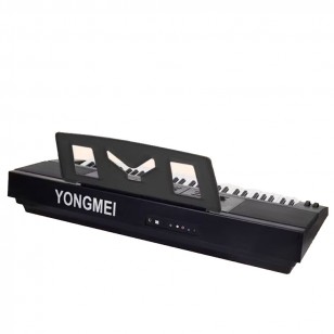 YM-768雙滑輪61鍵仿鋼琴鍵電子琴