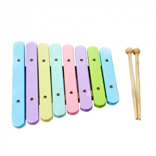 八音手敲木琴兒童益智早教嬰幼儿園寶寶音樂玩具1-2-3歲打擊樂器