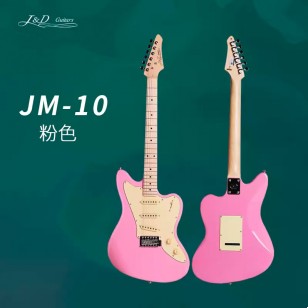 電吉他J&D guitars電吉他粉紅色電吉他男生女生用JM-10